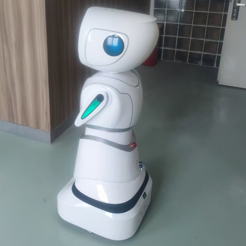 Custom Selling Healthcare Medication Reminders Vital Signs Monitoring Humanoid Service Robot