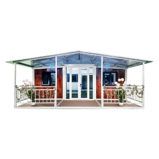 2b1b Luxury Prefabricated Modular Home Expandable Container House