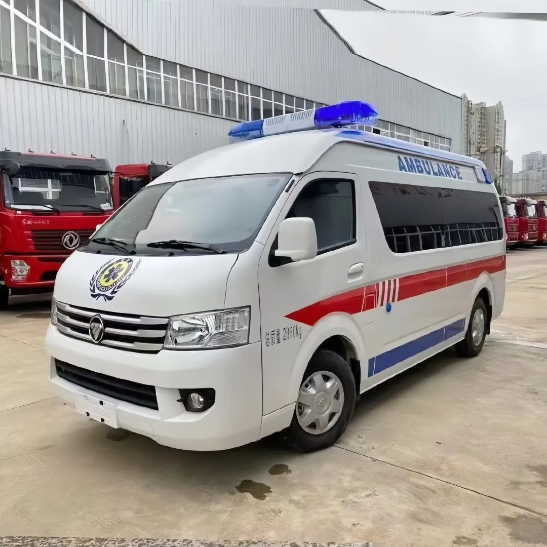 Foton Hospital ICU Medical Ambulance with Monitoring Equipment for Critical Care Transportation