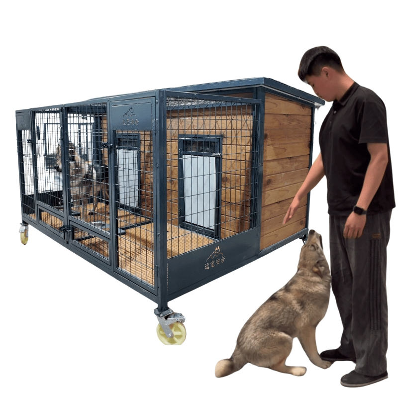 Premium Pet Home with Heating, Cooling &amp; Name Embroidery