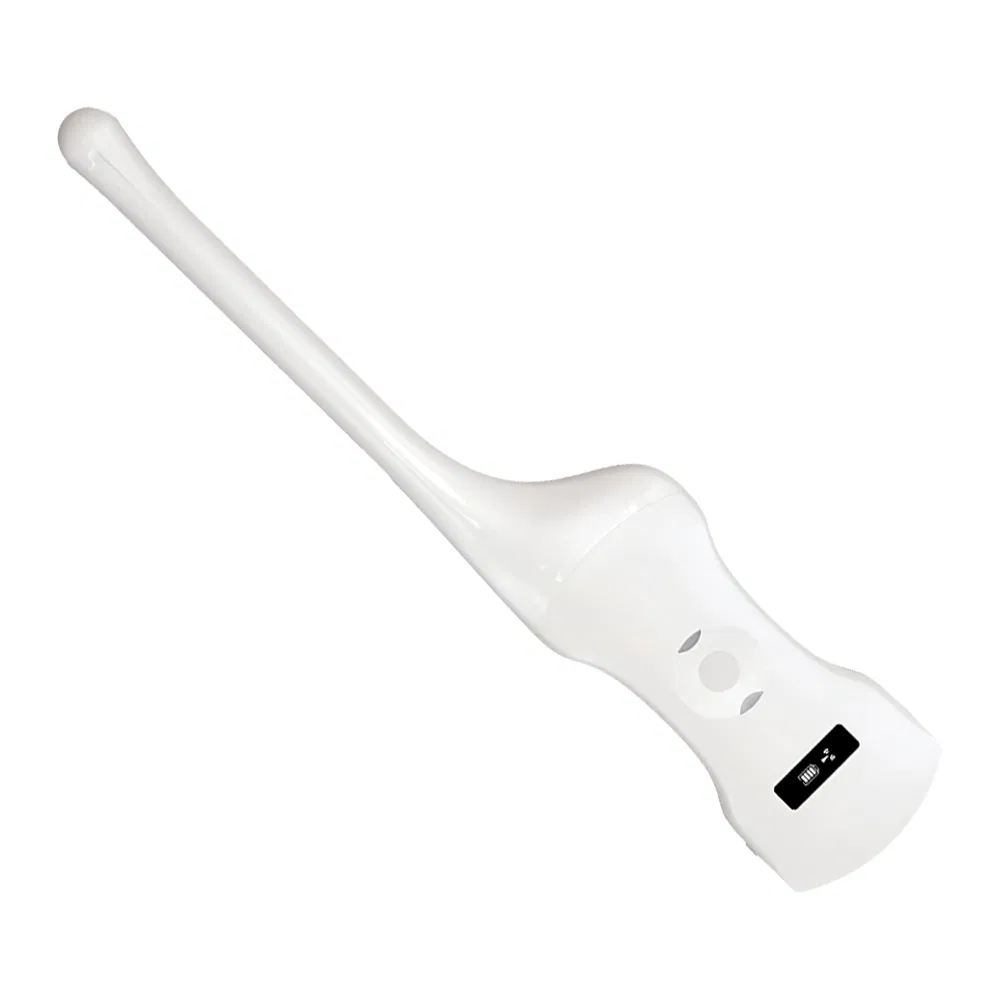 Smart Rechargeable Dual-Mode Ultrasound Handheld Probe for Cardiac and Transvaginal Assessment