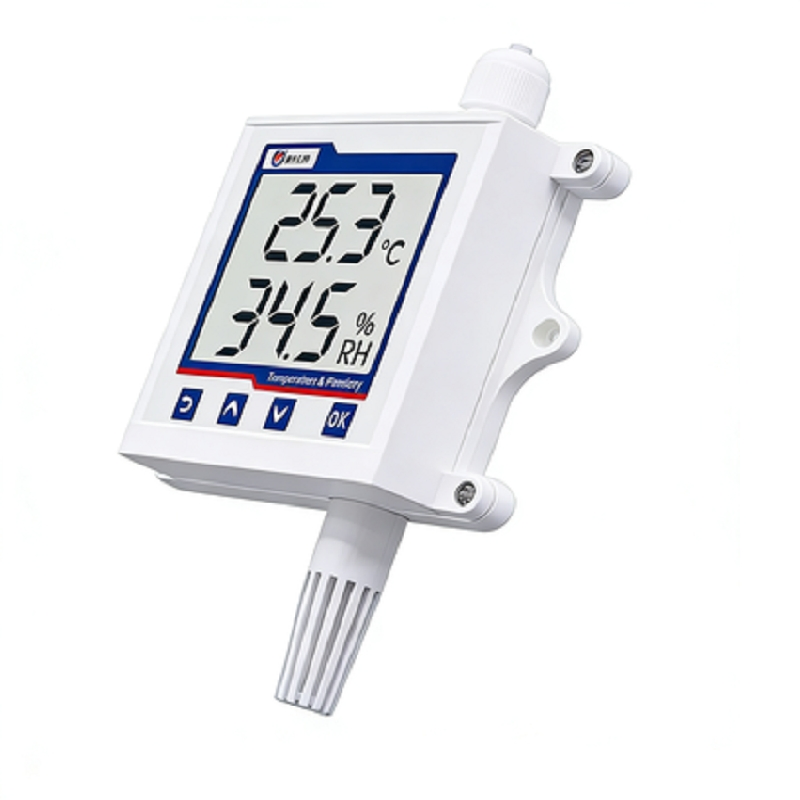 Smart LCD Display for Temperature and Humidity Monitoring Solutions