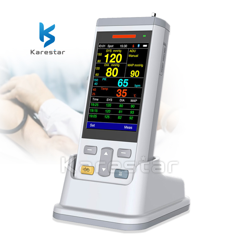 Medical Remote Central Patient Monitoring System ICU Hospital Vital Signs Monitor Portable