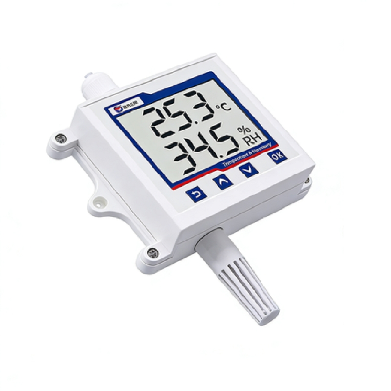 Smart LCD Display for Temperature and Humidity Monitoring Solutions