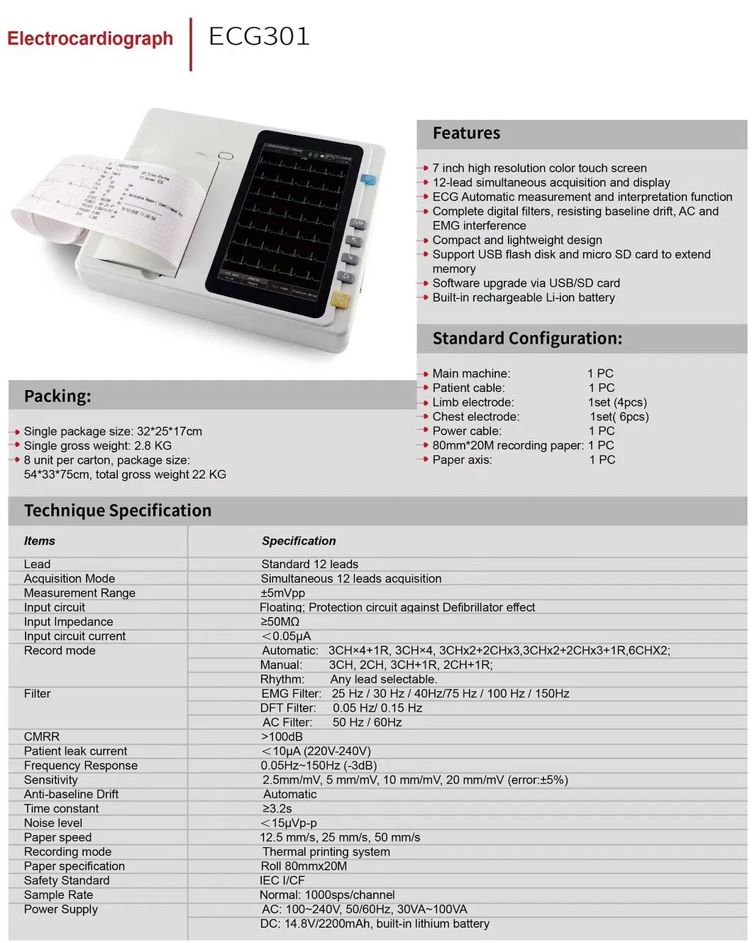 ECG Machine Detail 3