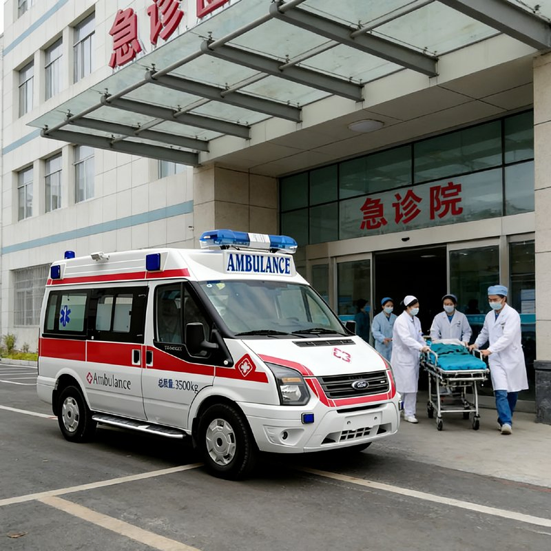 Ford Monitoring Ambulance for Patient Vital Sign Tracking