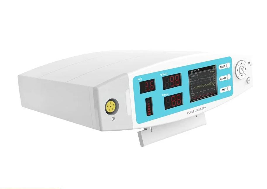 Smart Finger Pulse Oximeter Wireless SpO2 Monitor for Remote Patient Monitoring and Home Care