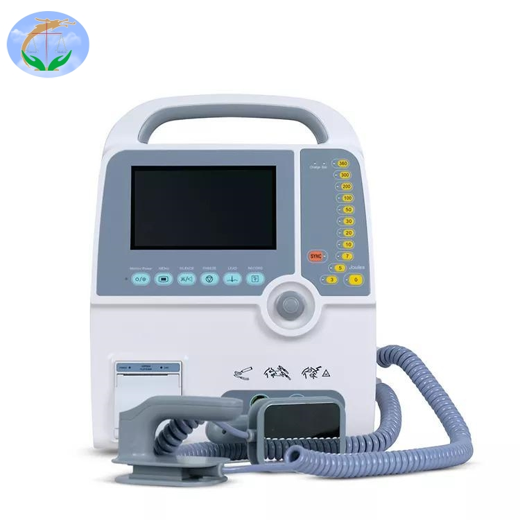 Hospital Monophasic Cardiac Defibrillator ICU Medical Manual Defibrillator