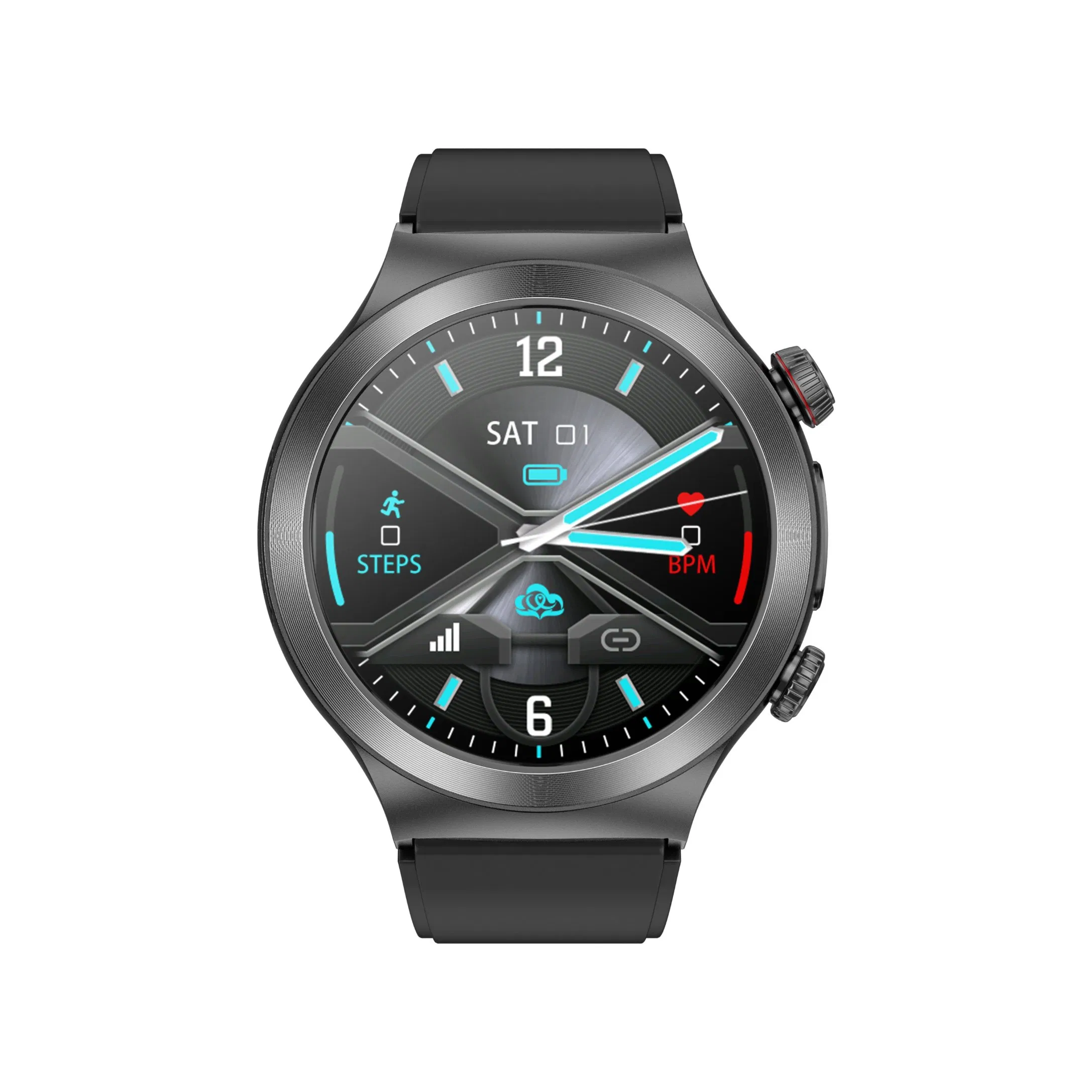 Respiration/Heart Rate/Blood Pressure/Sleep Monitoring Remote Photography, Flashlight, Timer Smartwatch