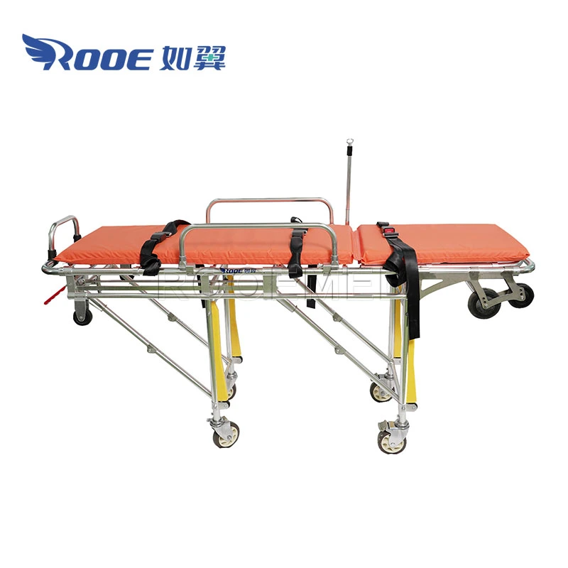Ea-3c First-Aid Folding Patient Transfer Ambulance Rescure Stretcher for Car Platform