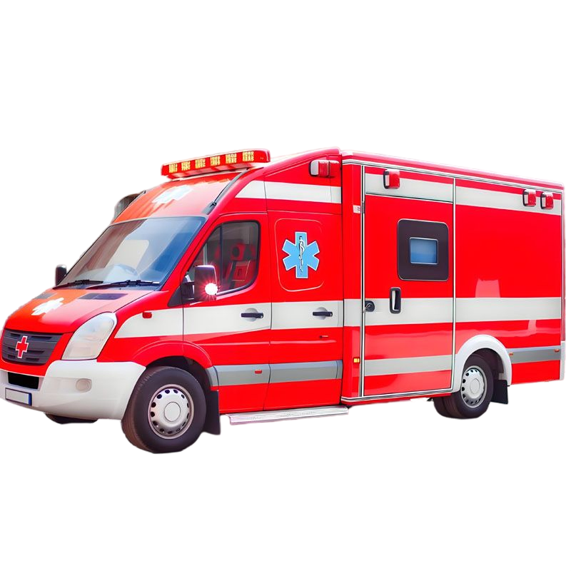 4×2 Gasoline Monitoring Ambulance New Vehicle Factory Direct Supply