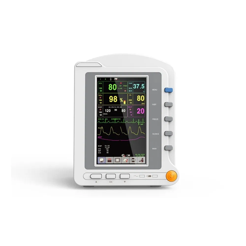 Contec Cms6500 Hospital Transport Remote Price Vital Signs Patient Monitor