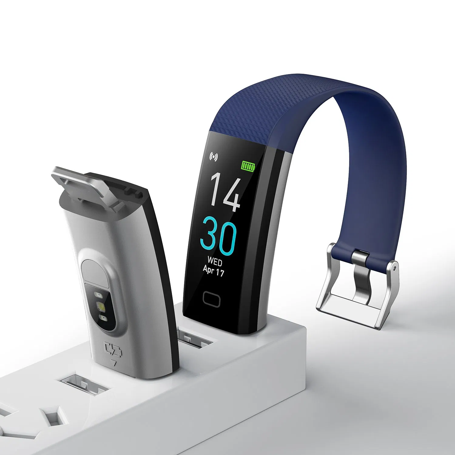 Smart Watch Fitness Tracker Heart Rate Blood Pressure Smart Band Monitoring Health