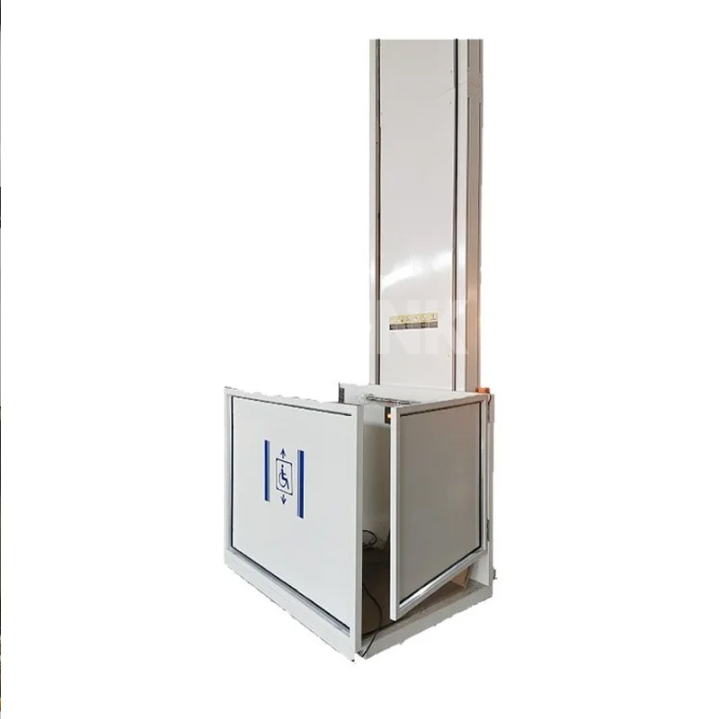 Vertical Wheelchair Platform Lift Elderly Patient Transfer Handicapped Vertical Wheelchair Lift