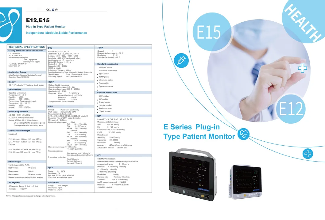 Bedside ICU Patient Monitor