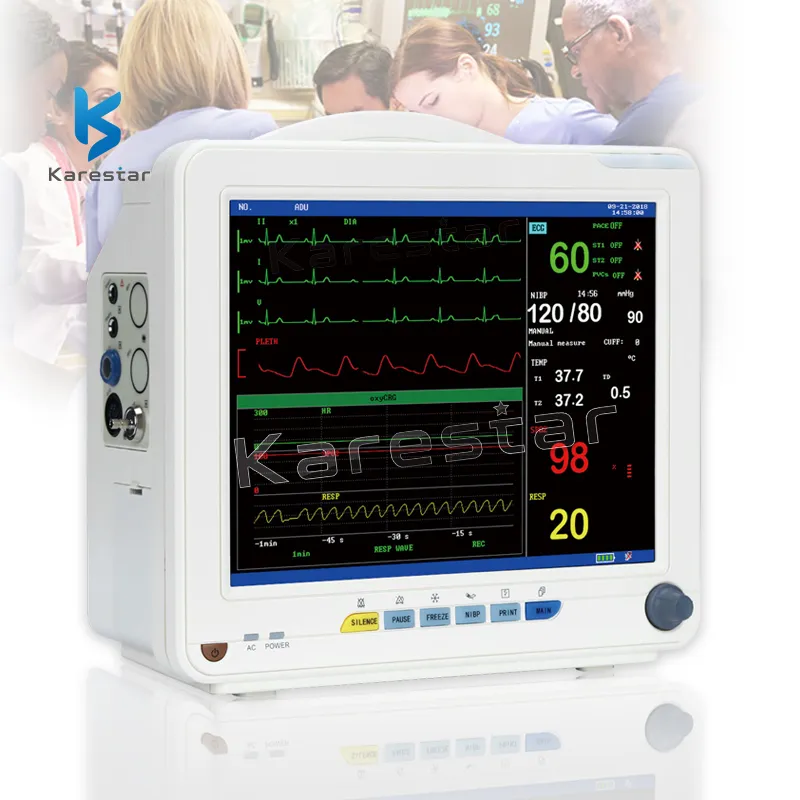 Vital Signs Monitor Close-up