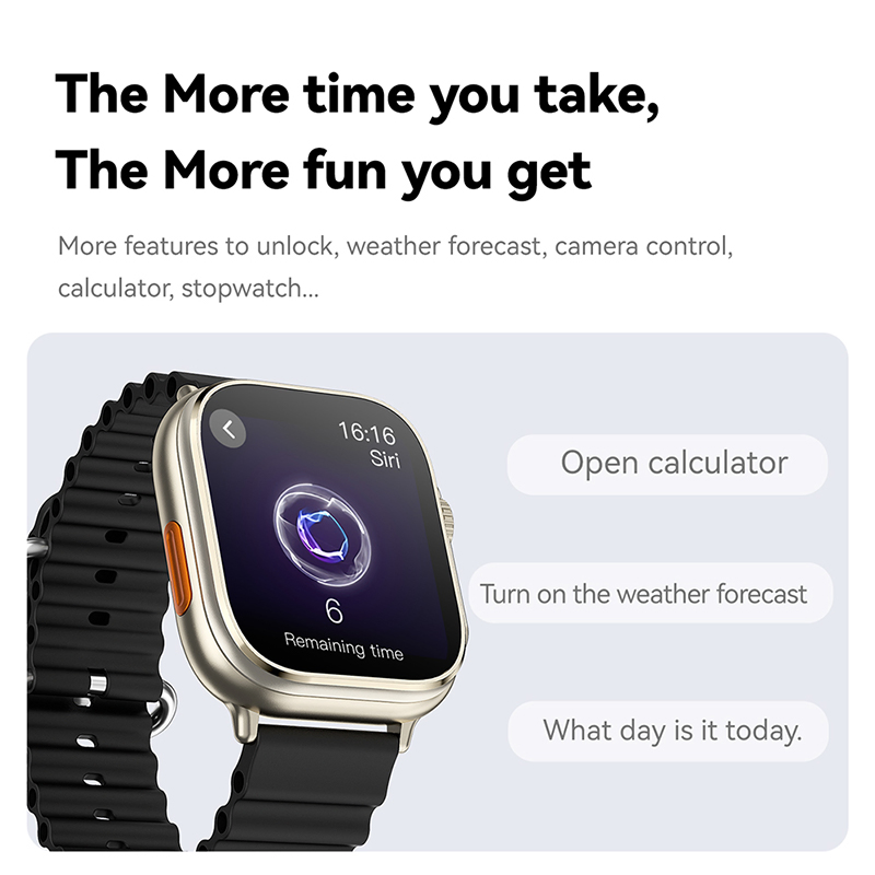 2 in 1 Earphones Health Monitoring Fitness Tracker Smart Watch with Wireless Earbuds