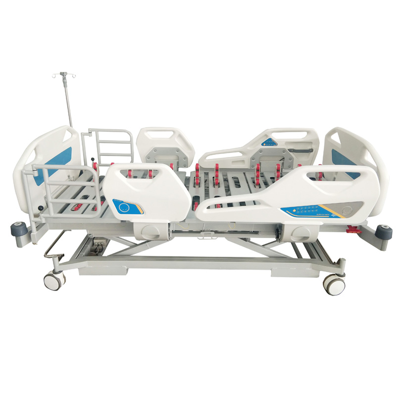 Monitoring System Split Rail Long Term Care Electric Medical Tilt ICU Sand Beds