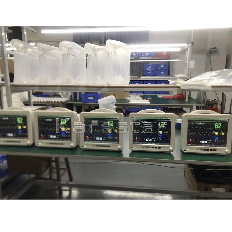 Touch Screen K-J109 Portable Multi Parameter Monitor Vital Sign Monitor Cardiac Price Wireless Patient Monitoring Devices