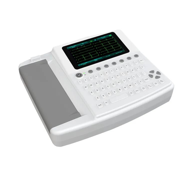 Newly Produced Medical Equipment Electrocardiogram ECG EKG Machine Medical ECG Machine China 3 6 12 Channel ECG Machine 12 Channel 12 Lead ECG Machines