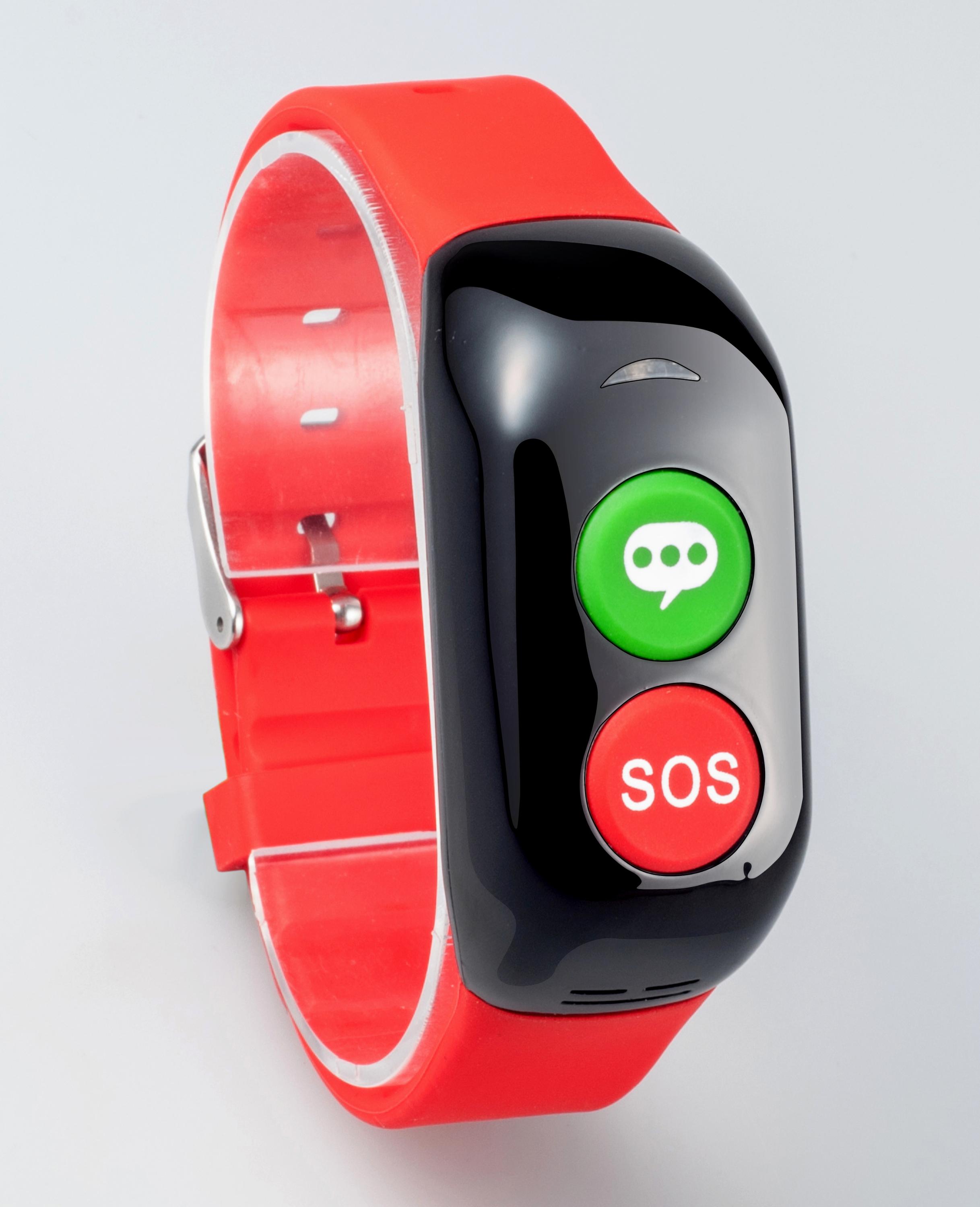 Parent Health Monitoring Wristband Phone GPS Tracking Sos Bracelet Elderly Smart Watch