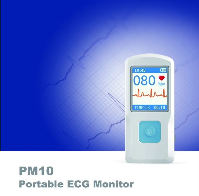 Portable Color Display ECG Monitor (PM10)