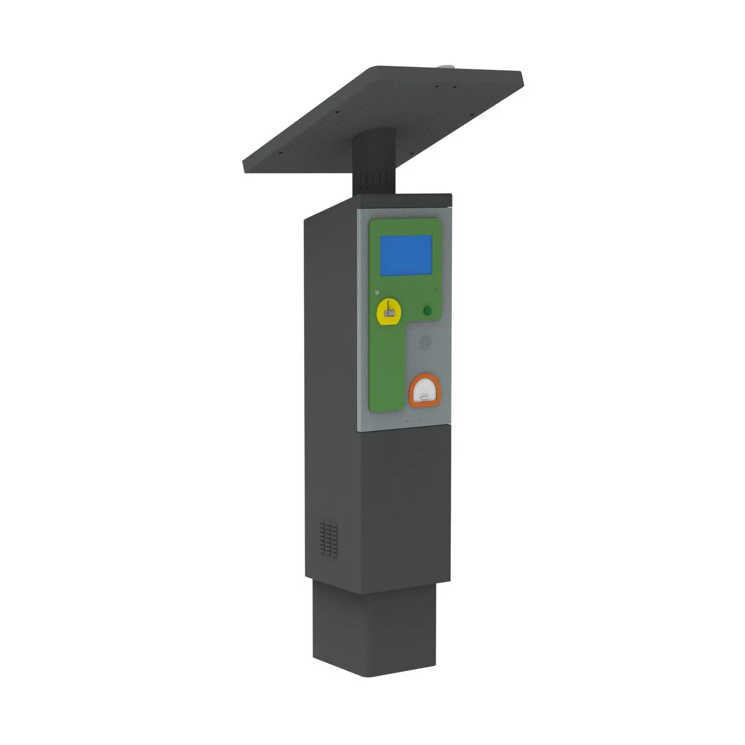 Fast Payment User Friendly Intelligent Parking Pay Station with Large Keypad