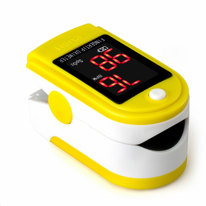 Bluetooth Pulse Oximeter with Portable Medical Digital LED Fingertip SpO2 Pulse Oximetry Oximeter Ce and FDA