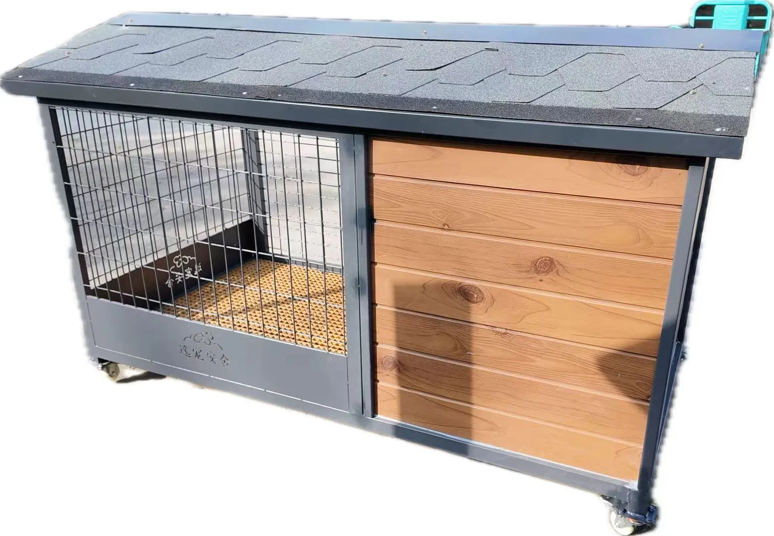 UV-Block Pet Prefab Home with AC for Outdoor Summer Use