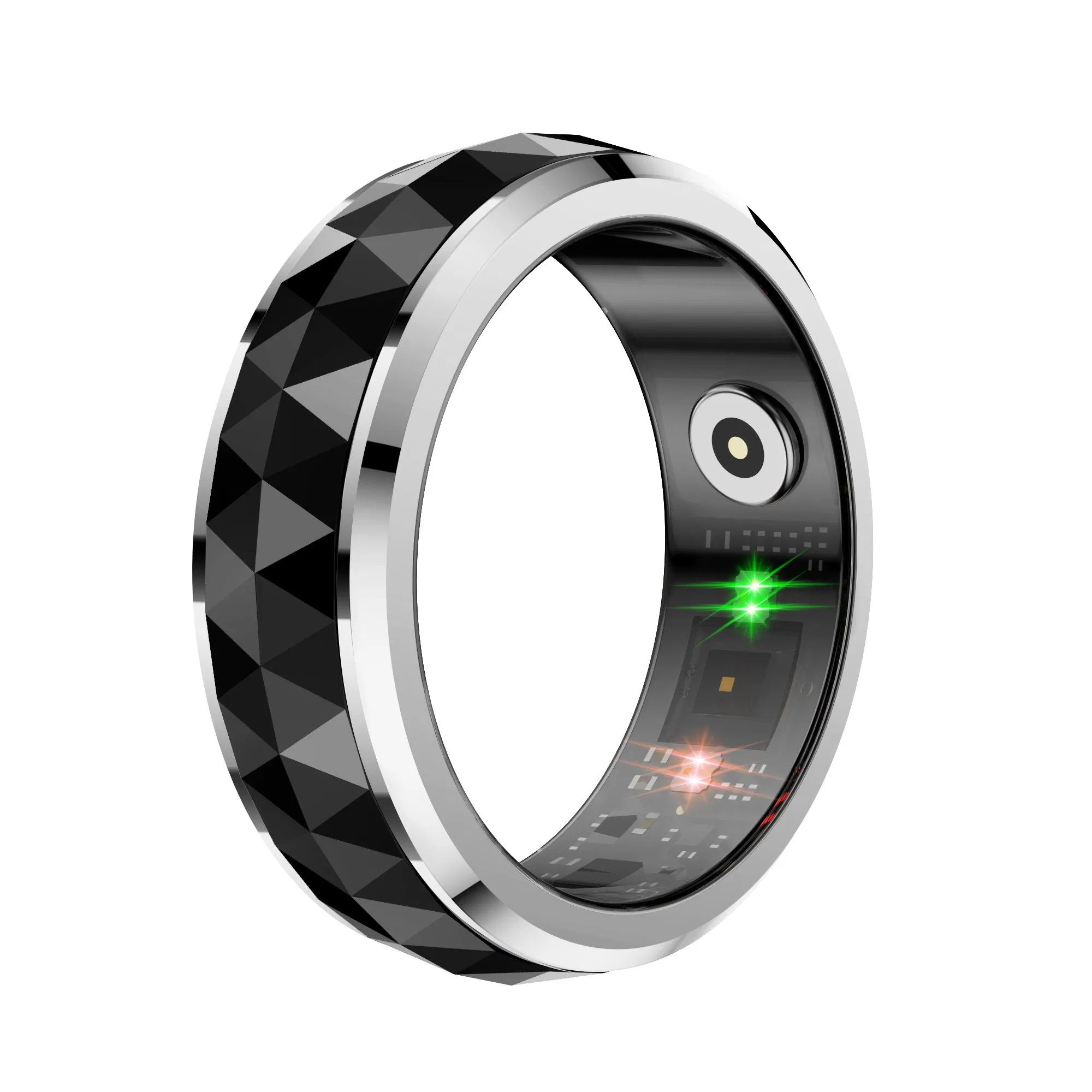 Super Slim OEM/ODM Smart Ring Comfort Fit Ultra-Thin Aerospace Titanium Wearable Ring with Health/Stress/Activity Monitoring Factory Wholesale