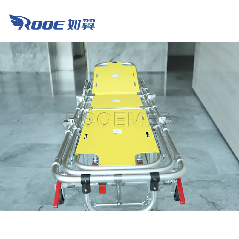 Ea-3c First-Aid Folding Patient Transfer Ambulance Rescure Stretcher for Car Platform