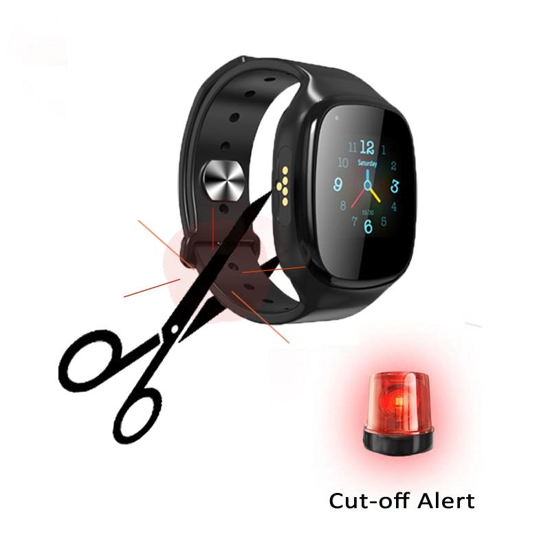 Web Platform and Mobile APP 4G Smart Watch GPS Tracker for Alzheimer Patient