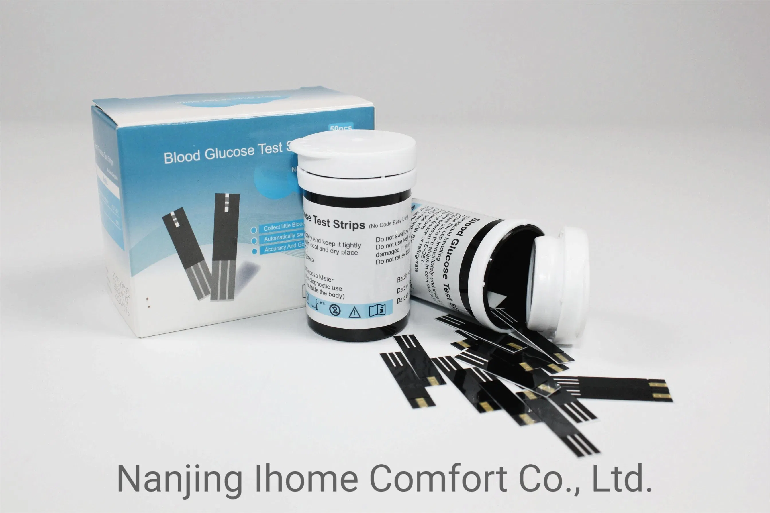 Home Hospital Use Diabetic Test Strips Blood Glucose Monitoring System