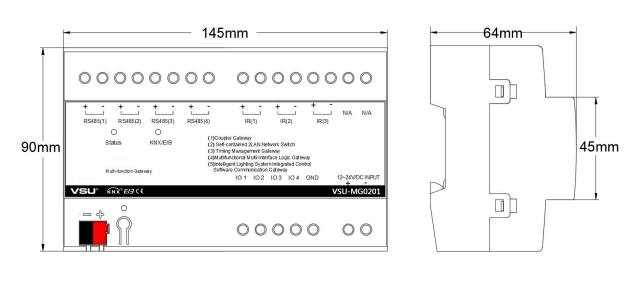Smart Light Switch Knx for Advanced Home Domotics