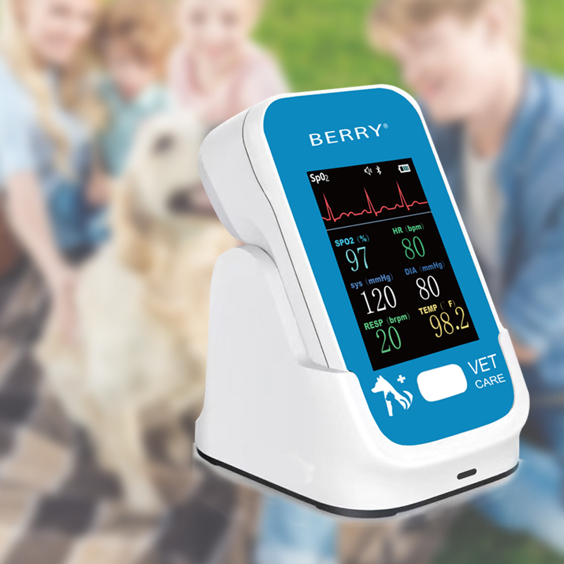 Berry Health Care Multi-Parameter, Can Monitoring Capnograph Multipara Veterinary Monitor