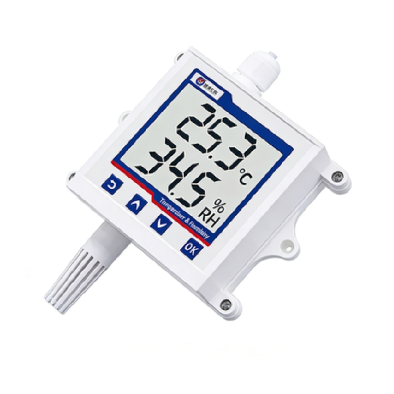 Smart LCD Display for Temperature and Humidity Monitoring Solutions