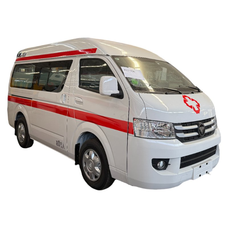China Best Selling Electric Foton Medical Vehicle Powered by 4X2 Featuring Ambulance Van