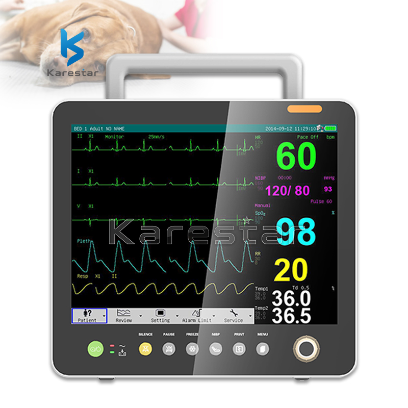 Pet Hospital ICU Wireless Cheap Patient Monitor Supplier Patient Vital Signs Monitoring Device