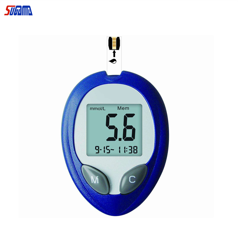 Hospital Homecare Portable Code Free Quick Blood Sugar Check Glucose Meter