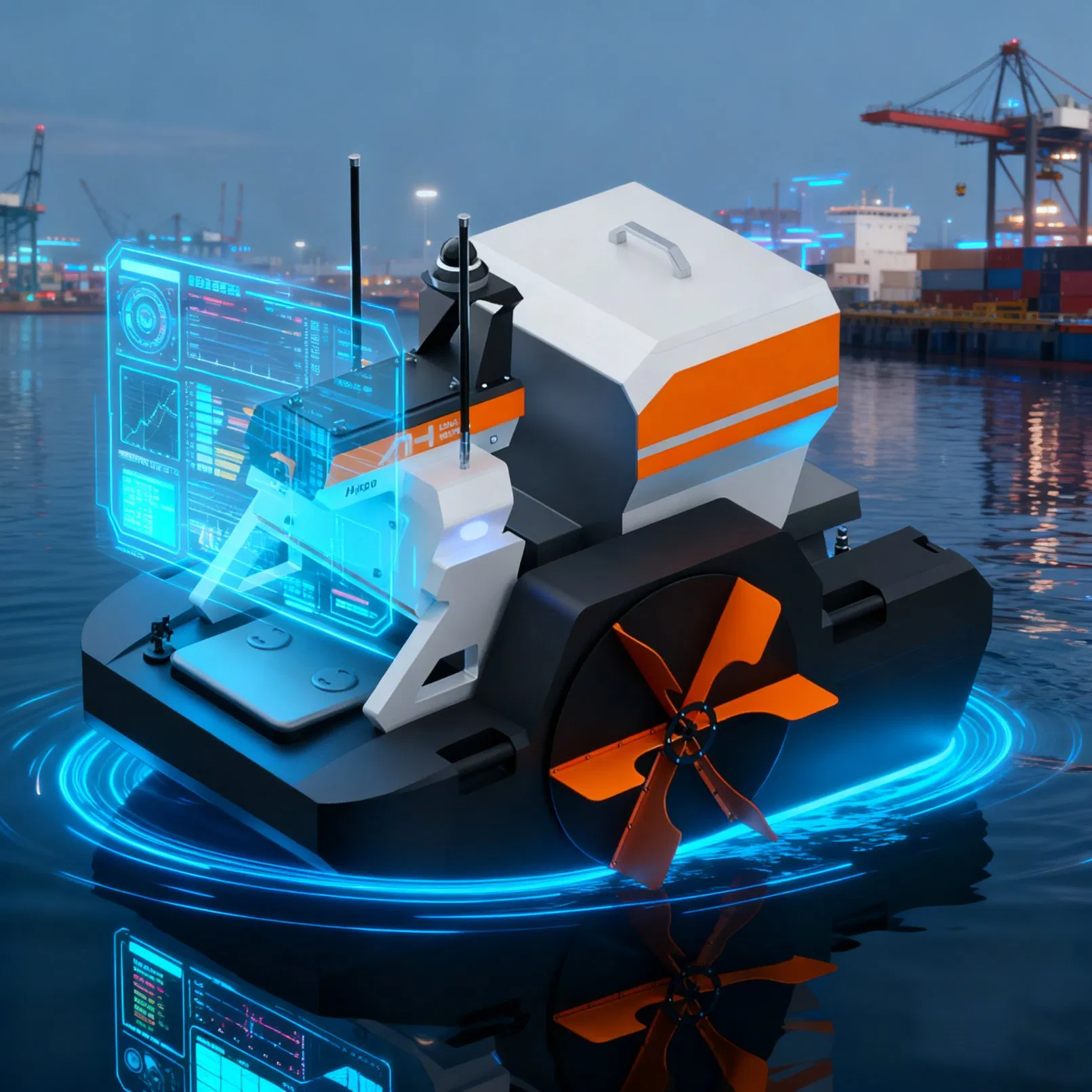 Smart Vessel for Feed Management and Aquatic Health Monitoring Usv