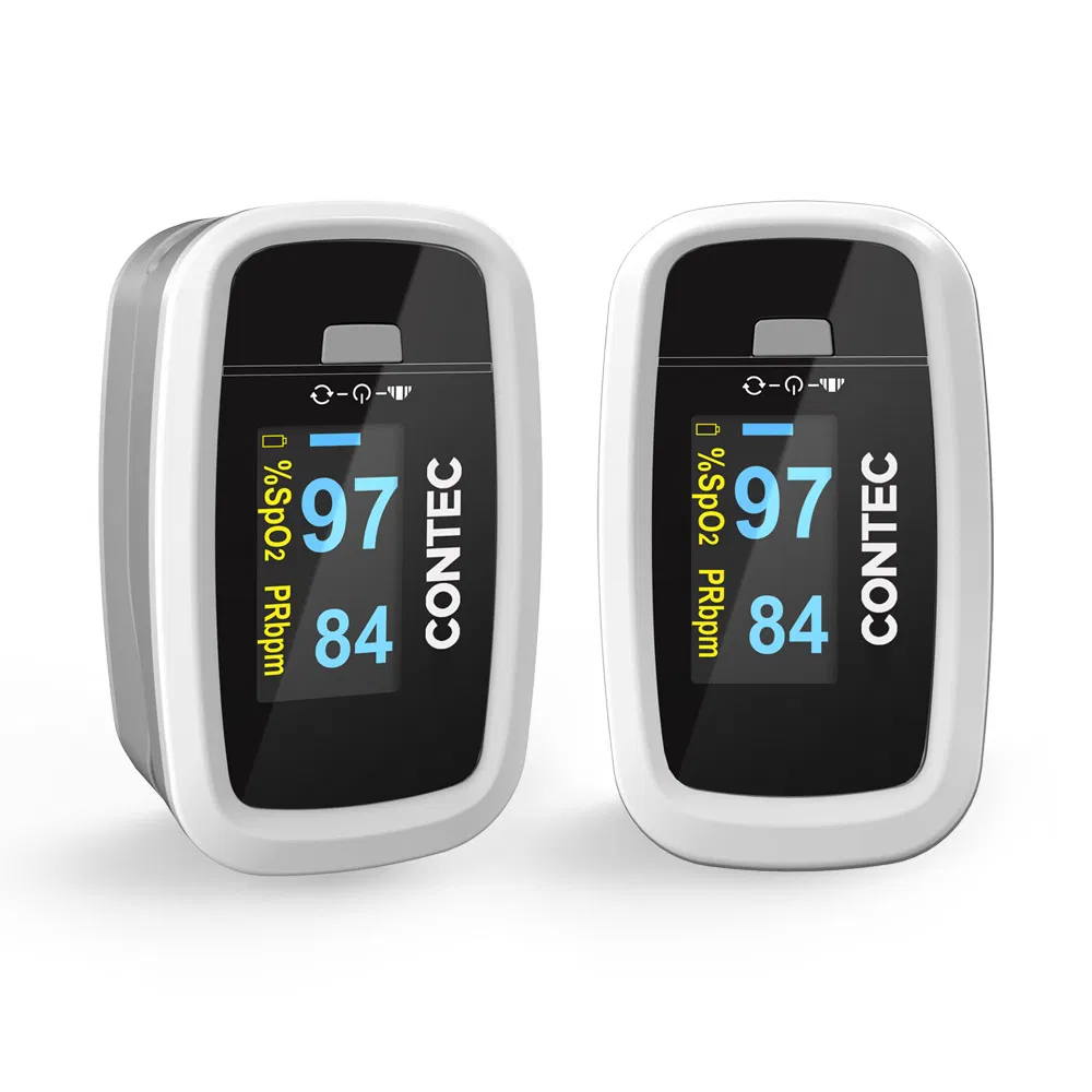 Advanced Dual-Colour Display Blood Oximeter for Health Monitoring