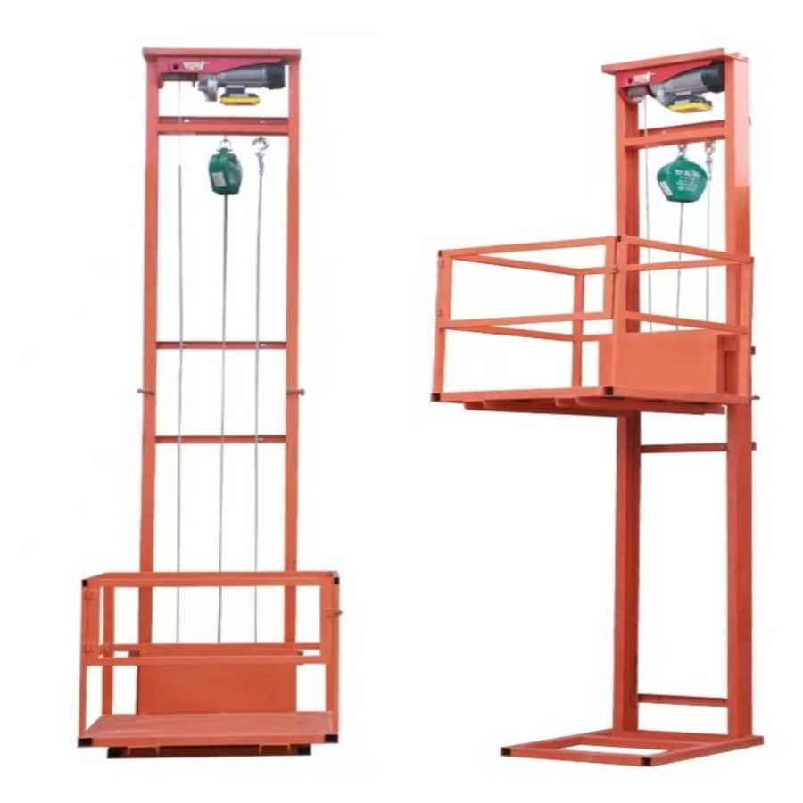 6/8/10/14m Cargo Electric Lift, Vertical Electric Aerial Tower Ladder Lifting Platform Foshan