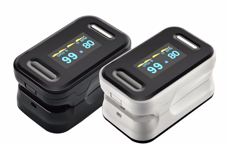 Amazon Hot Sell Pulse Oximete Finger Oximetry Blood Oxygen Saturation Monitor Fingertip Pulse Oximeter