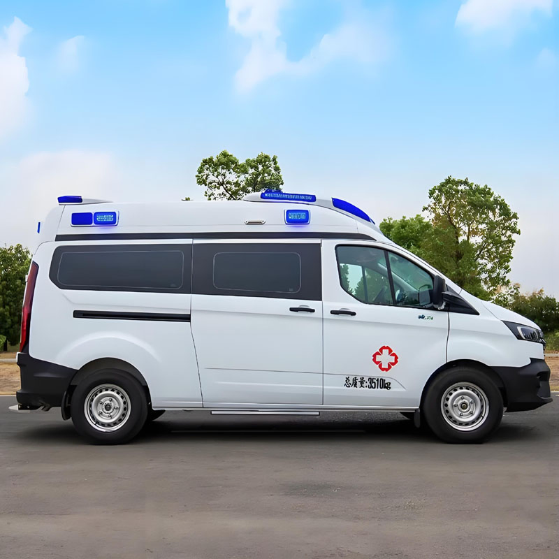 4X2 Hot-Selling Negative Pressure Monitoring Ambulance Truck