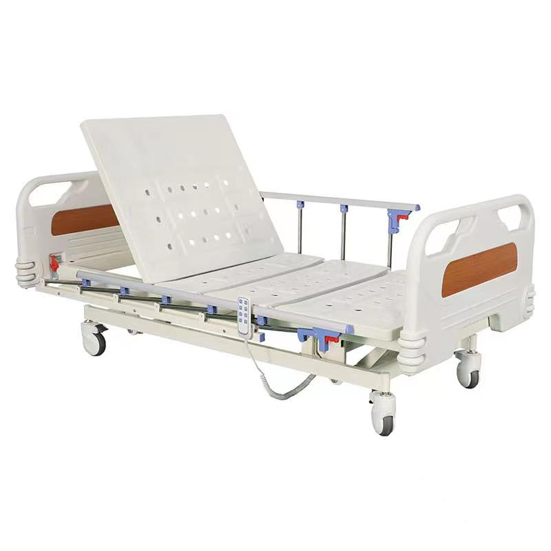 Adjustable Nursing Care Bed for Elderly Patients with Comfortable Mattress Platform