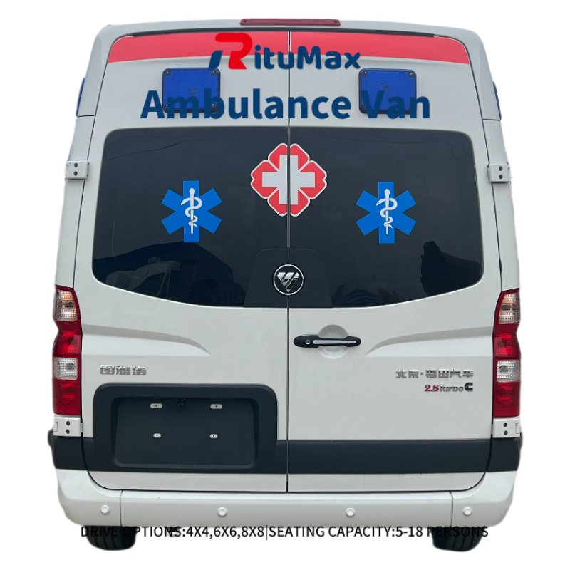 Hot Sale Ford Ambulance Car Ambulance Van Powered by 4X2 for Emergencies