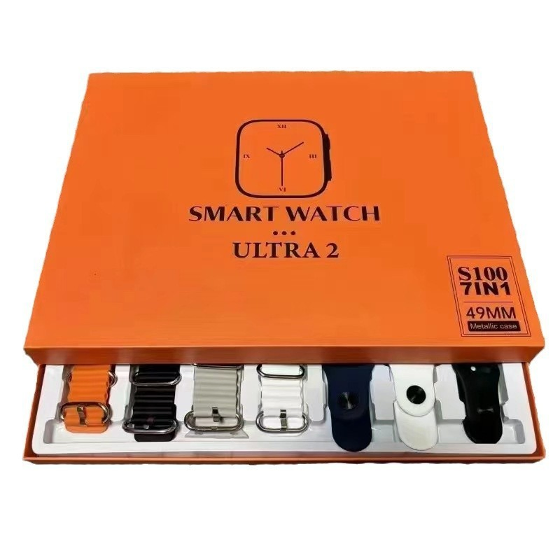 Wholesale S100 Ultra 9 Smart Watch Bt Call Health Monitoring Blood Pressure Monitoring Sports Smart Watch