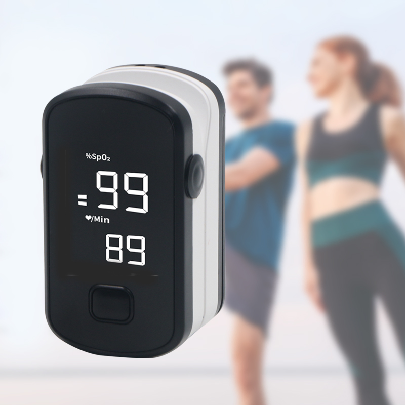 LED Display SpO2 Fingertip Monitor Pulse Oximetry Sensor for Hospital and Home