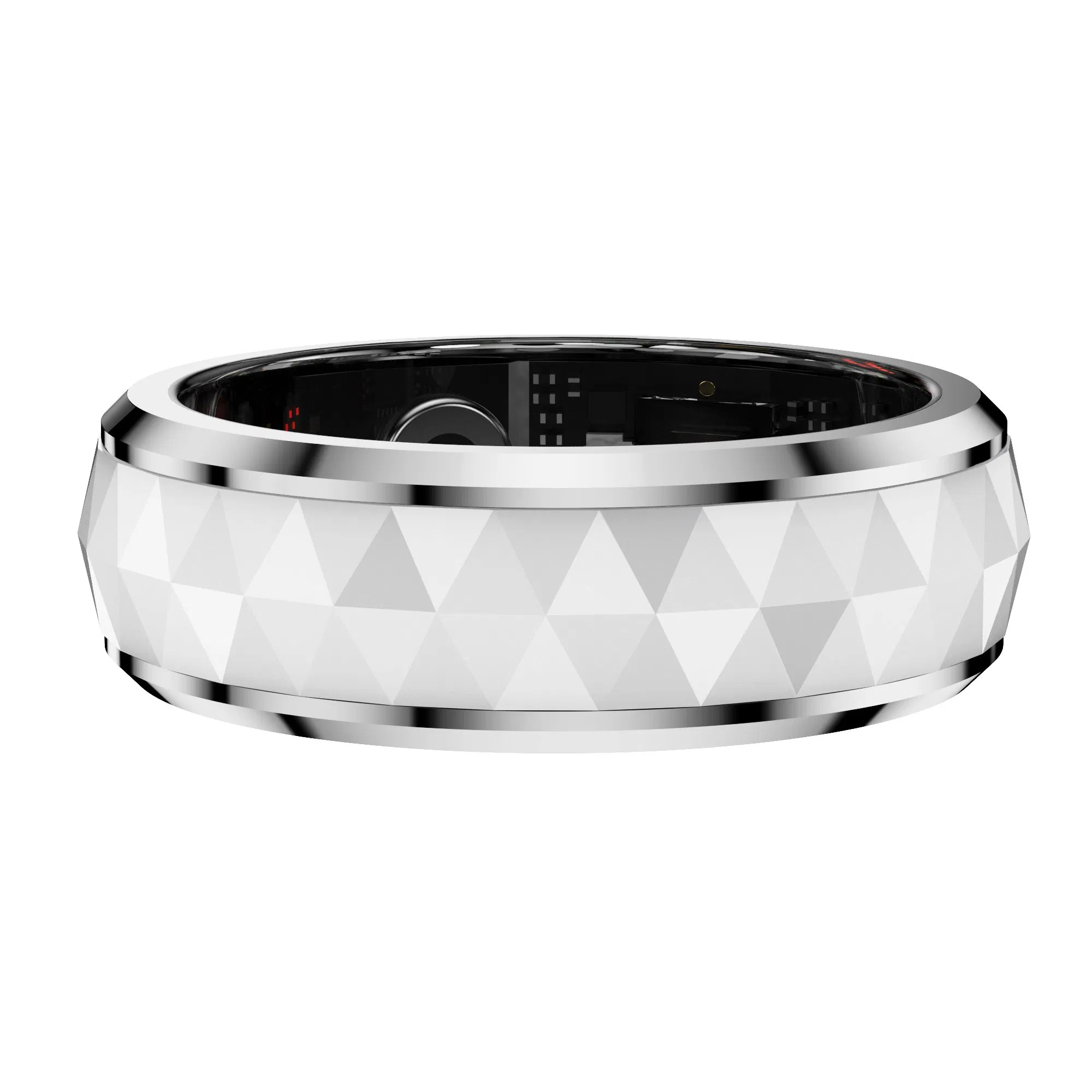 Super Slim OEM/ODM Smart Ring Comfort Fit Ultra-Thin Aerospace Titanium Wearable Ring with Health/Stress/Activity Monitoring Factory Wholesale