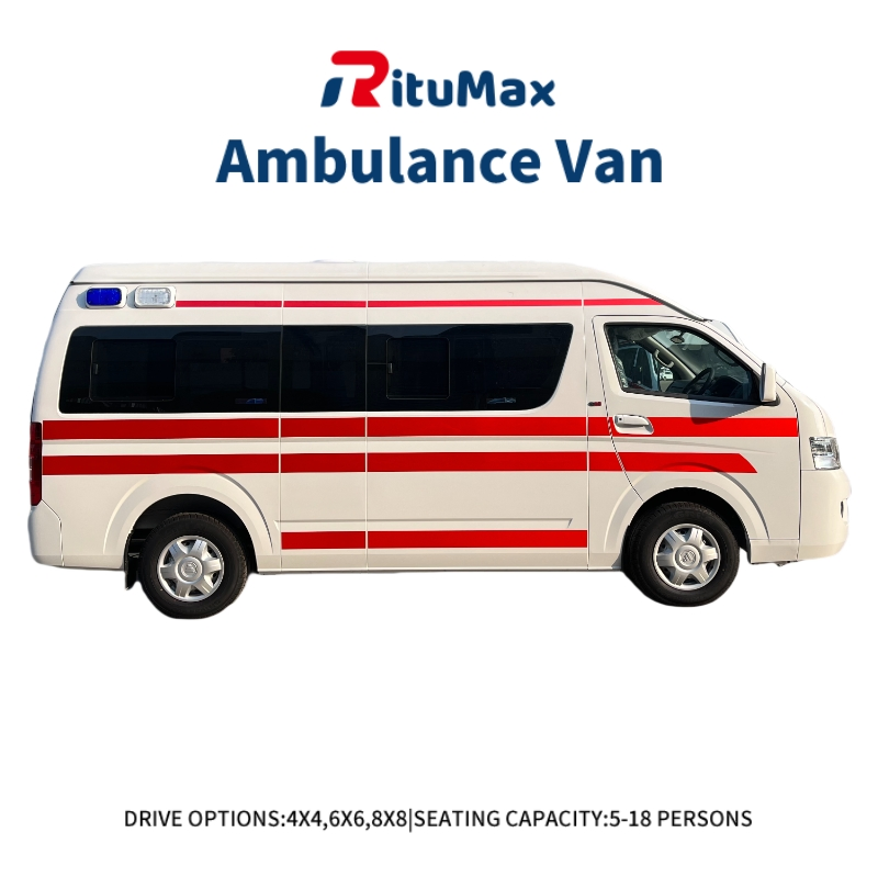 China Best Selling Electric Foton Medical Vehicle Powered by 4X2 Featuring Ambulance Van